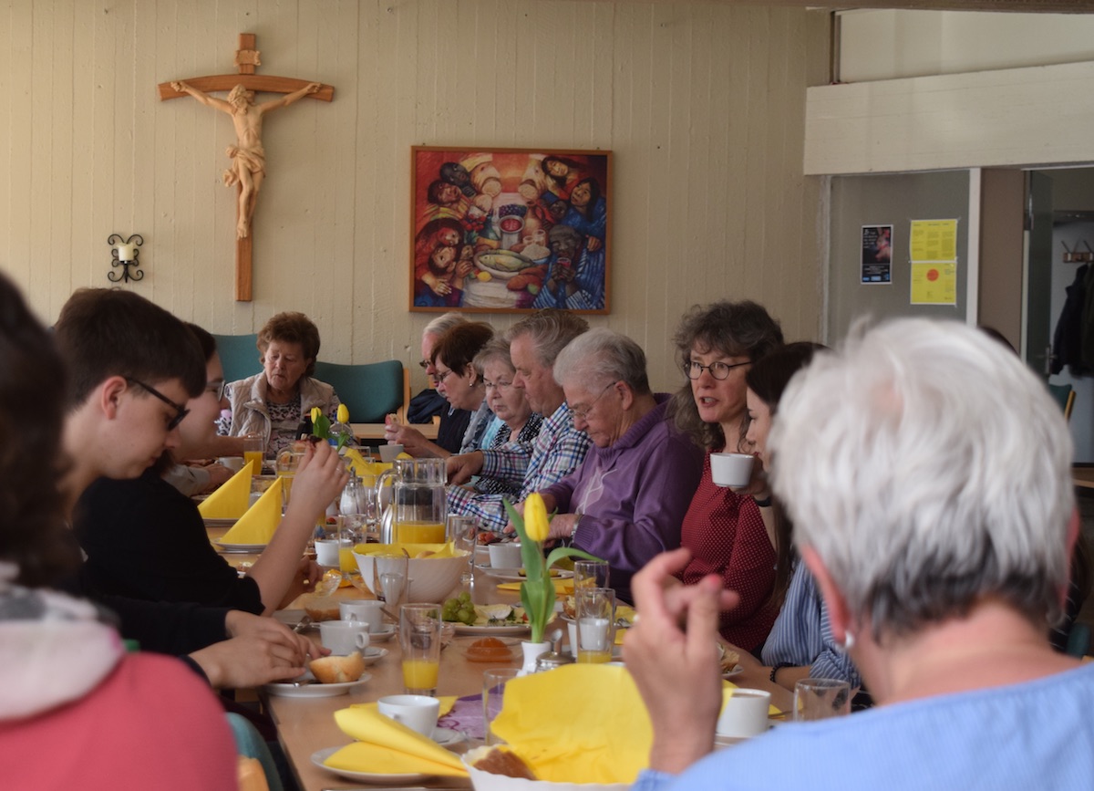Seniorenfrühstück in Hilkerode. Foto: Broermann / kpg