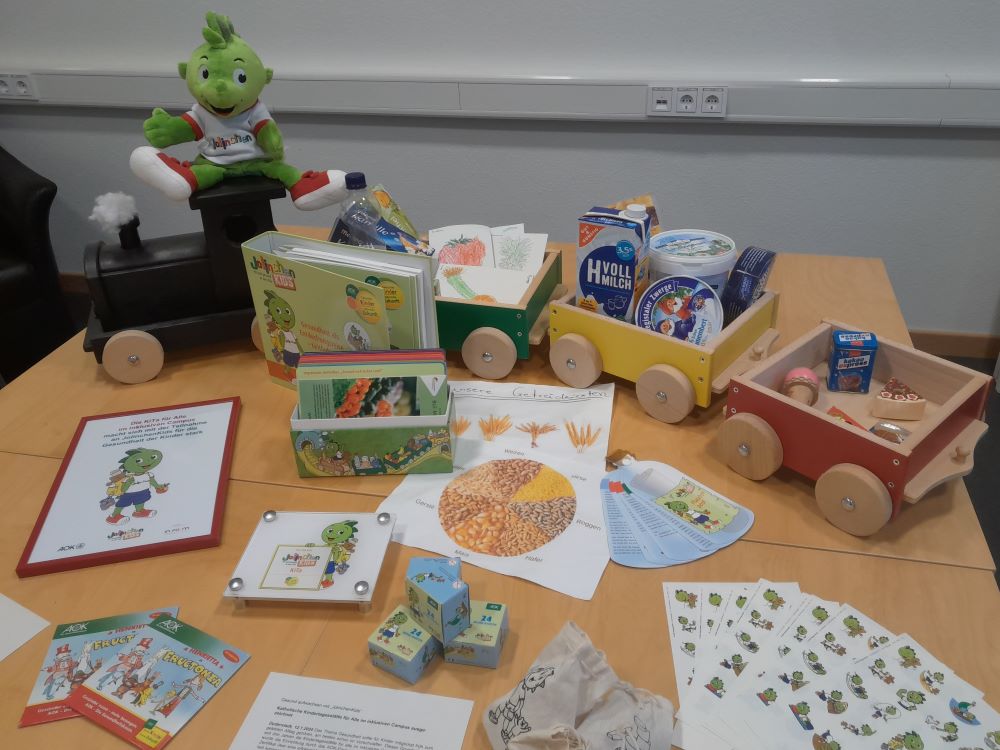 Das „JolinchenKids“-Programm bietet eine Vielzahl an kindgerechten Materialien. | Foto: Caritas