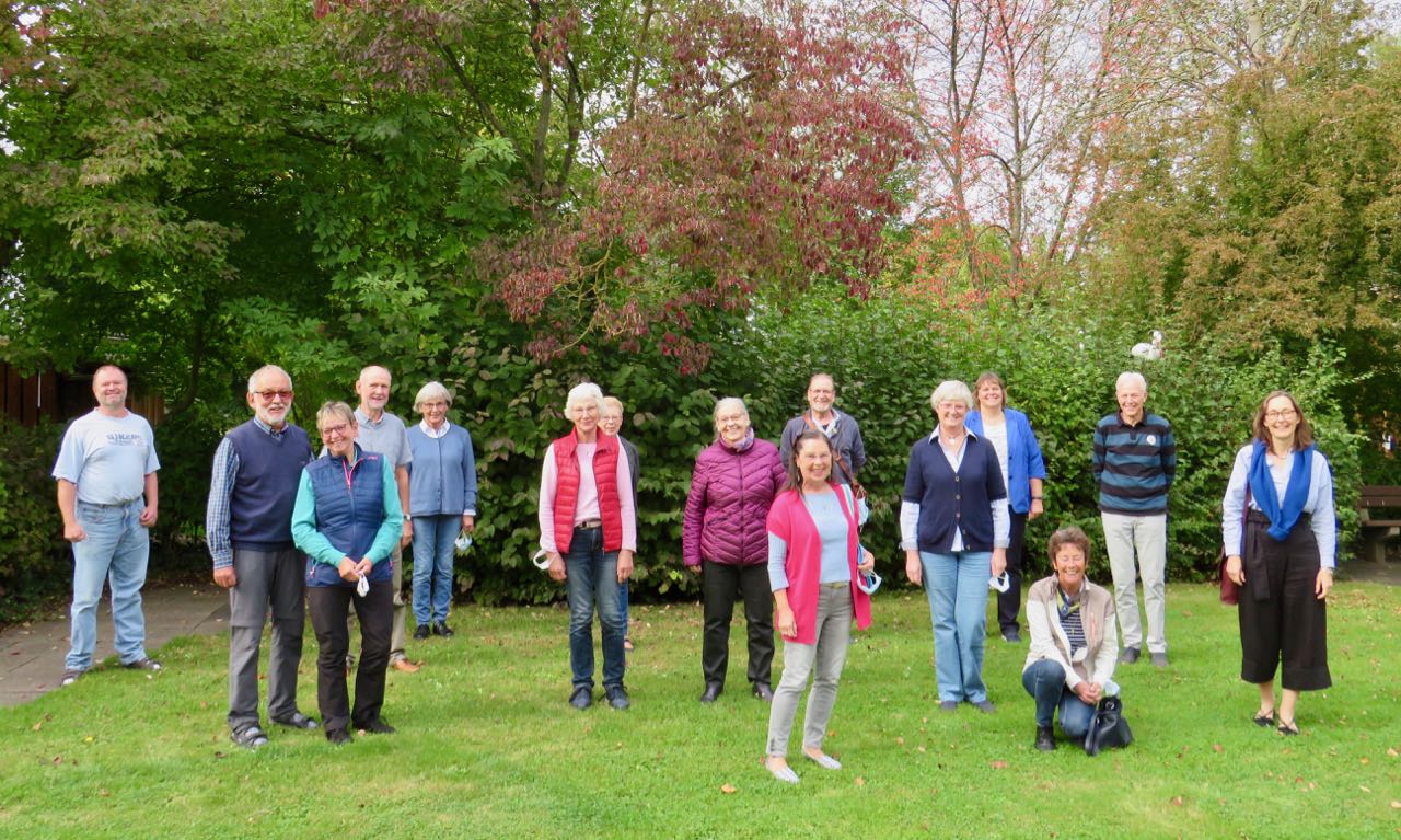 Zum Austausch in Germershausen: Freiwillige in der Caritasarbeit in der Südregion im Bistum Hildesheim. | Foto: Caritas