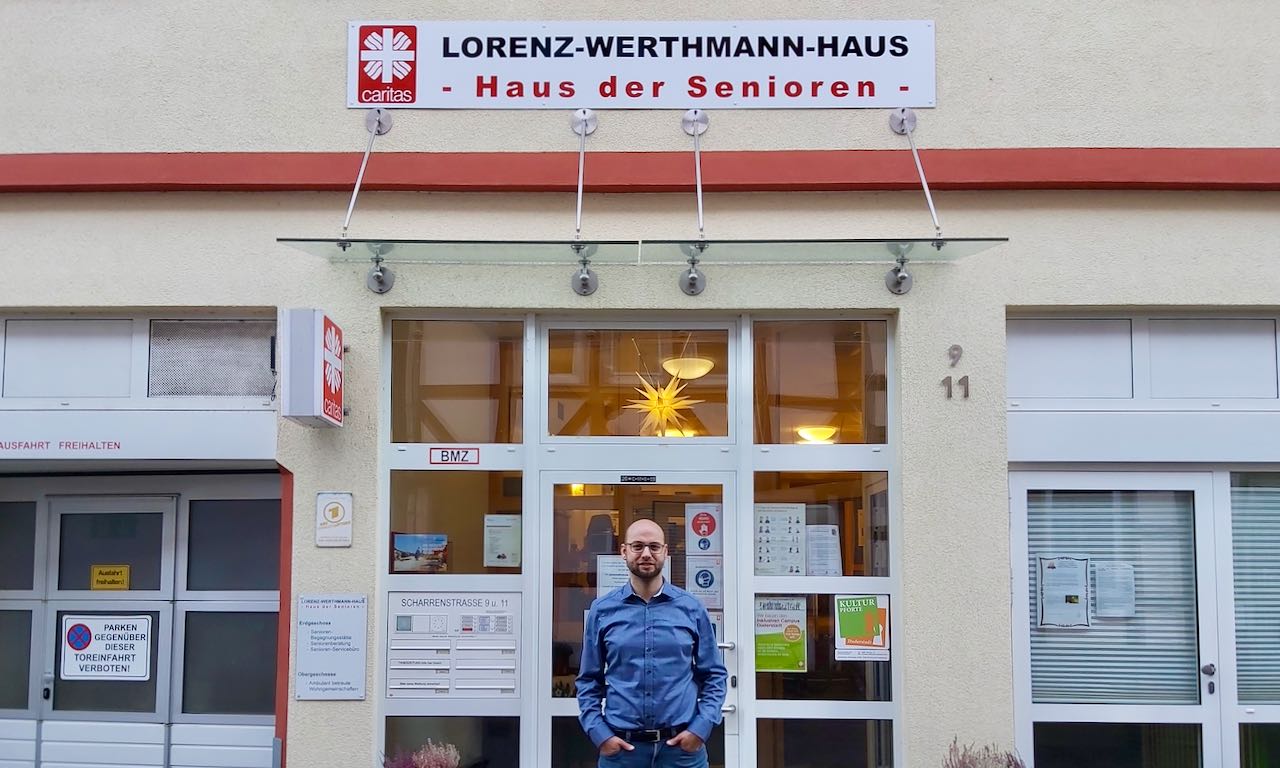 Ab 14. Juni öffnet Johannes Riemekasten-Remy die Seniorenbegegnungsstätte im Duderstädter Lorenz-Werthmann-Haus wieder. | Foto: Caritas Südniedersachsen