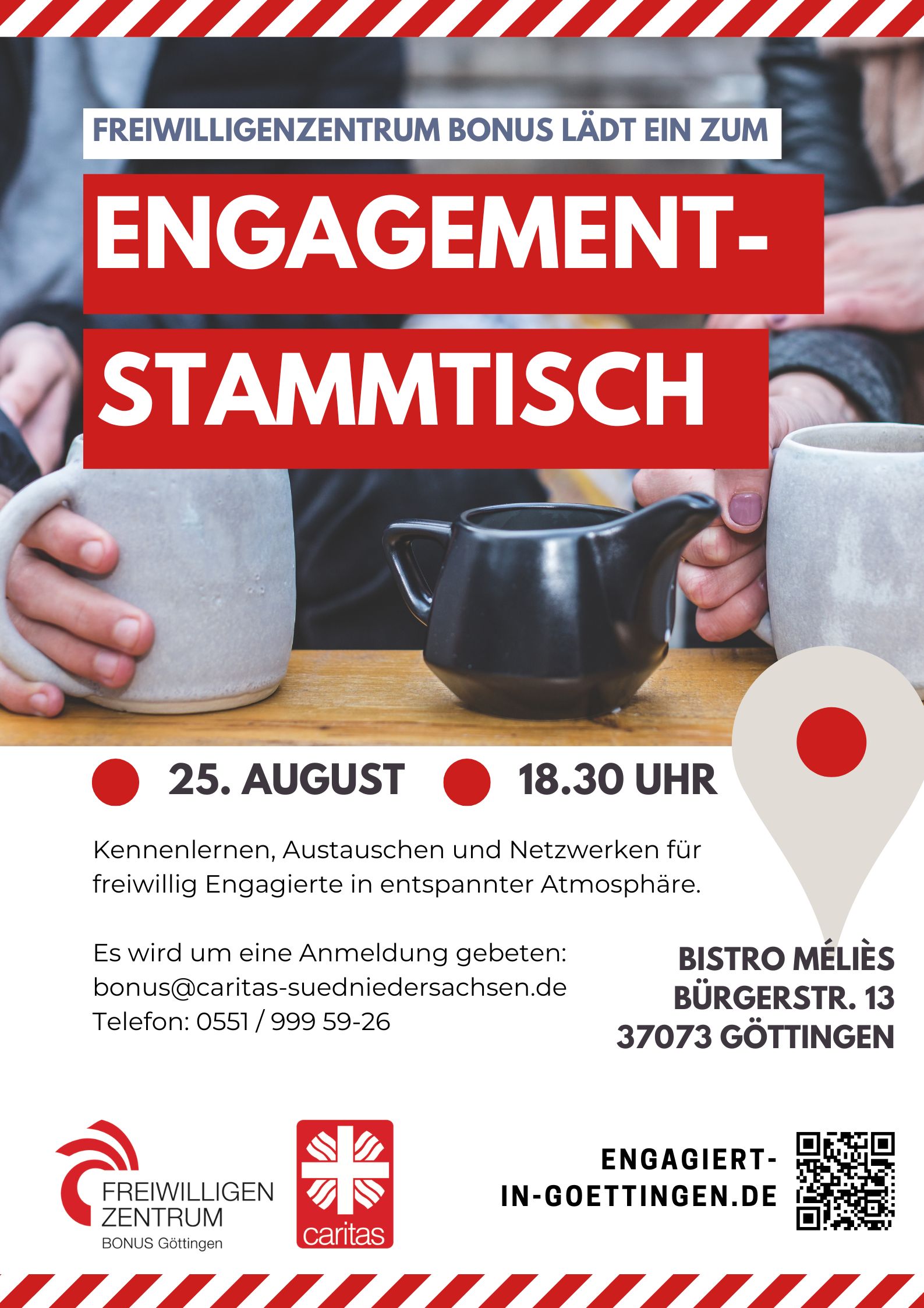 Plakat Stammtisch August 2022