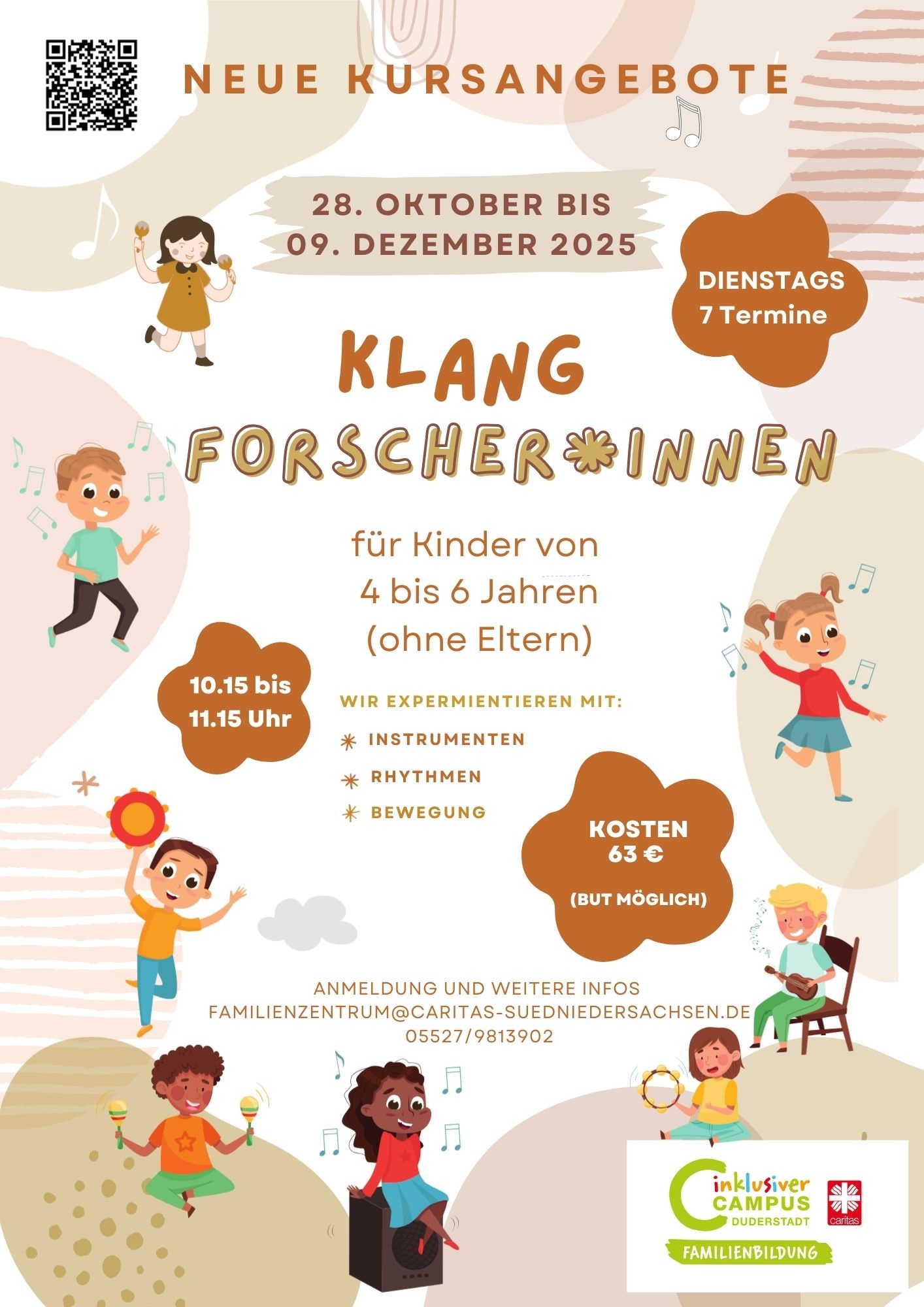 Plakat: Klangforschende