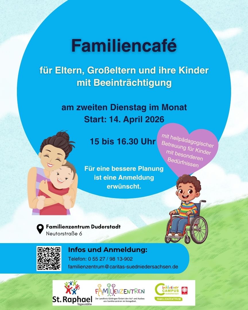 Plakat Familiencafé