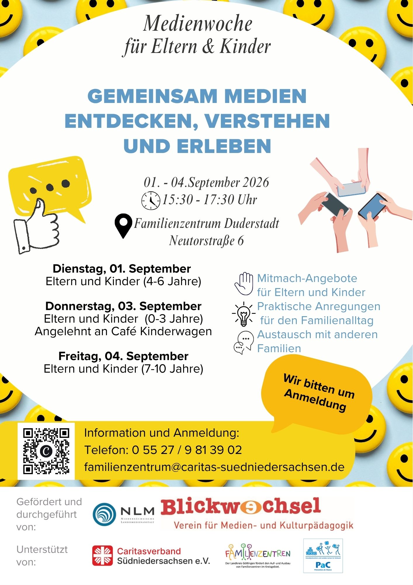 Plakat zur Medienwoche 2026