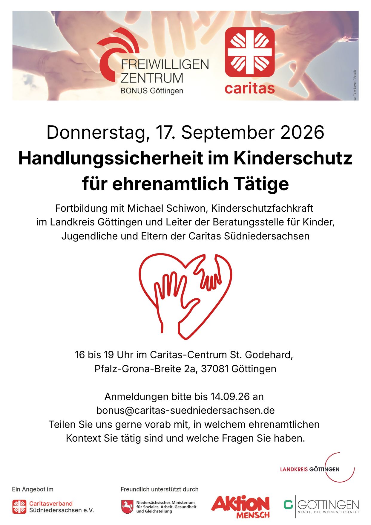 Plakat zur Veranstaltung