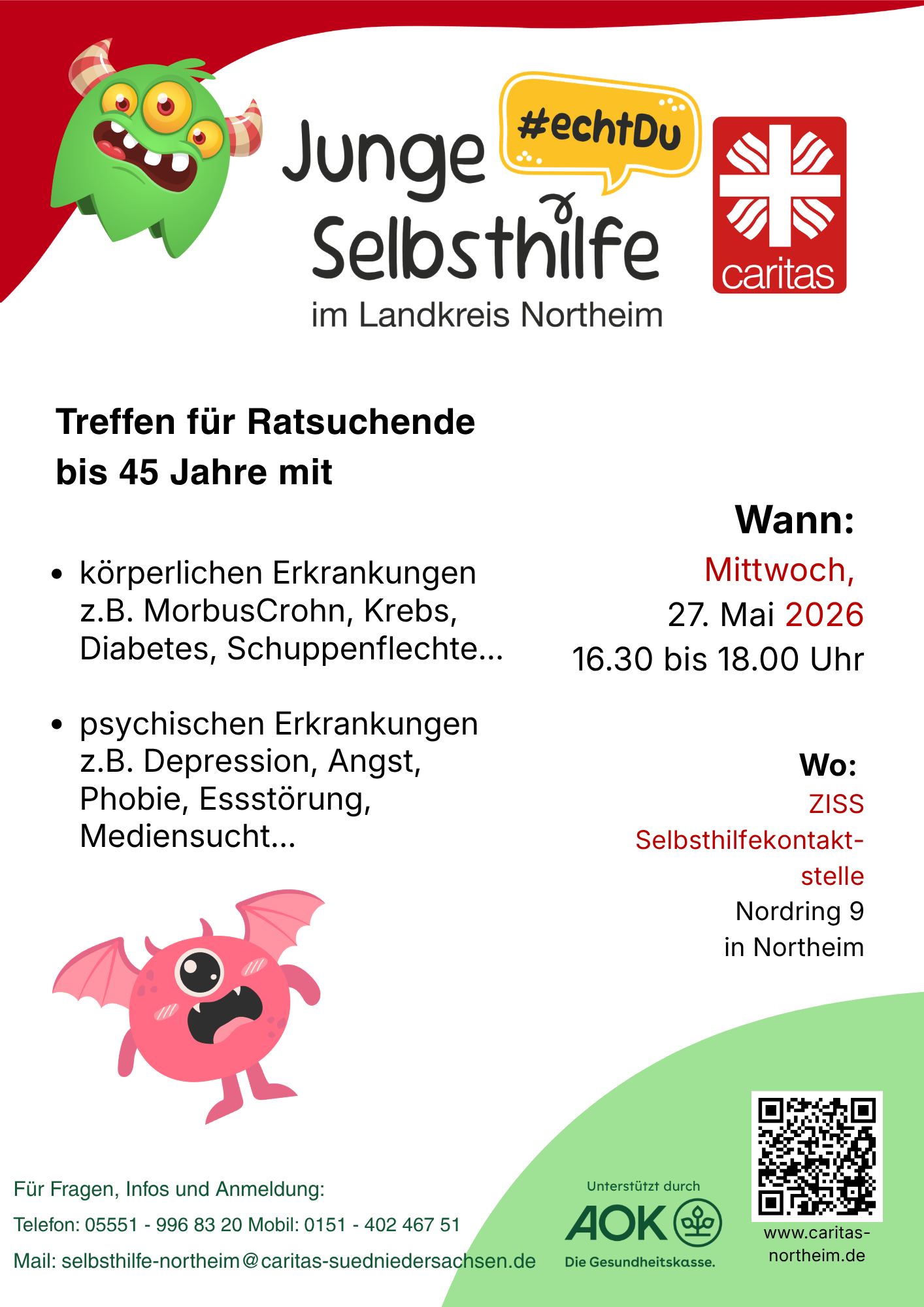 Plakat für Treffen am 27. Mai 2026