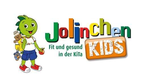 Logo: JolinchenKids-Präventionsprogramm der AOK