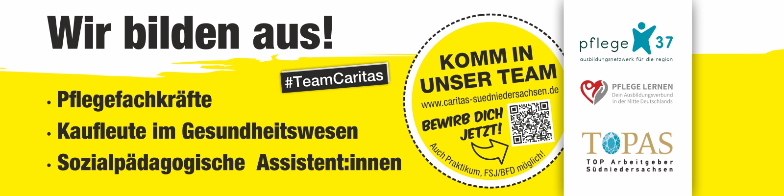 Wir bilden aus!