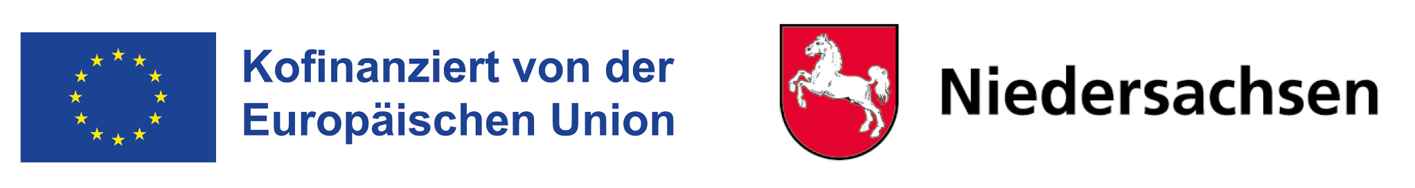 Logo-Kombination: Europäische Union / Land Niedersachsen