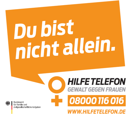 Hilfetelefon Gewalt gegen Frauen