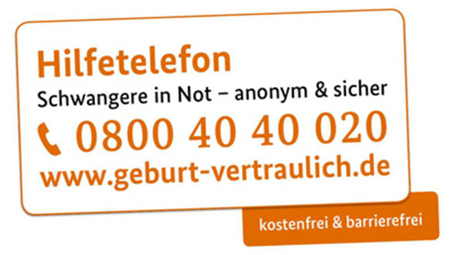 Hilfetelefon Schwangerschaft