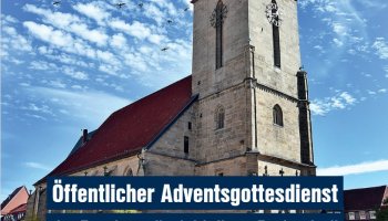 Plakat: Öffentlicher Adventsgottesdienst 2.12.2025 der Bundespolizeiabteilung Duderstadt