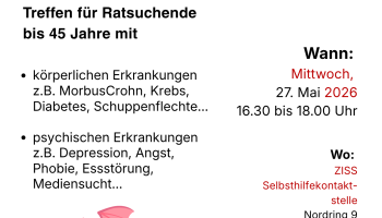 Plakat für Treffen am 27. Mai 2026