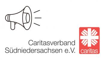 Grafik "Caritas Aktuell": Wasserschaden im Caritas-Centrum