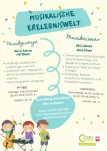 Plakat: Musikalische Erlebniswelt