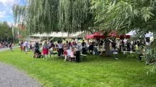 Familienpicknick zum Ferienende im Stadtpark