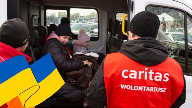 Die Caritas hilft an vielen Orten, hier in Przemysl in Polen. | Foto: Philipp Spalek / Caritas