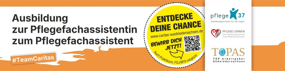 Ausbildung bei der Caritas: entdecke Deine Chance!